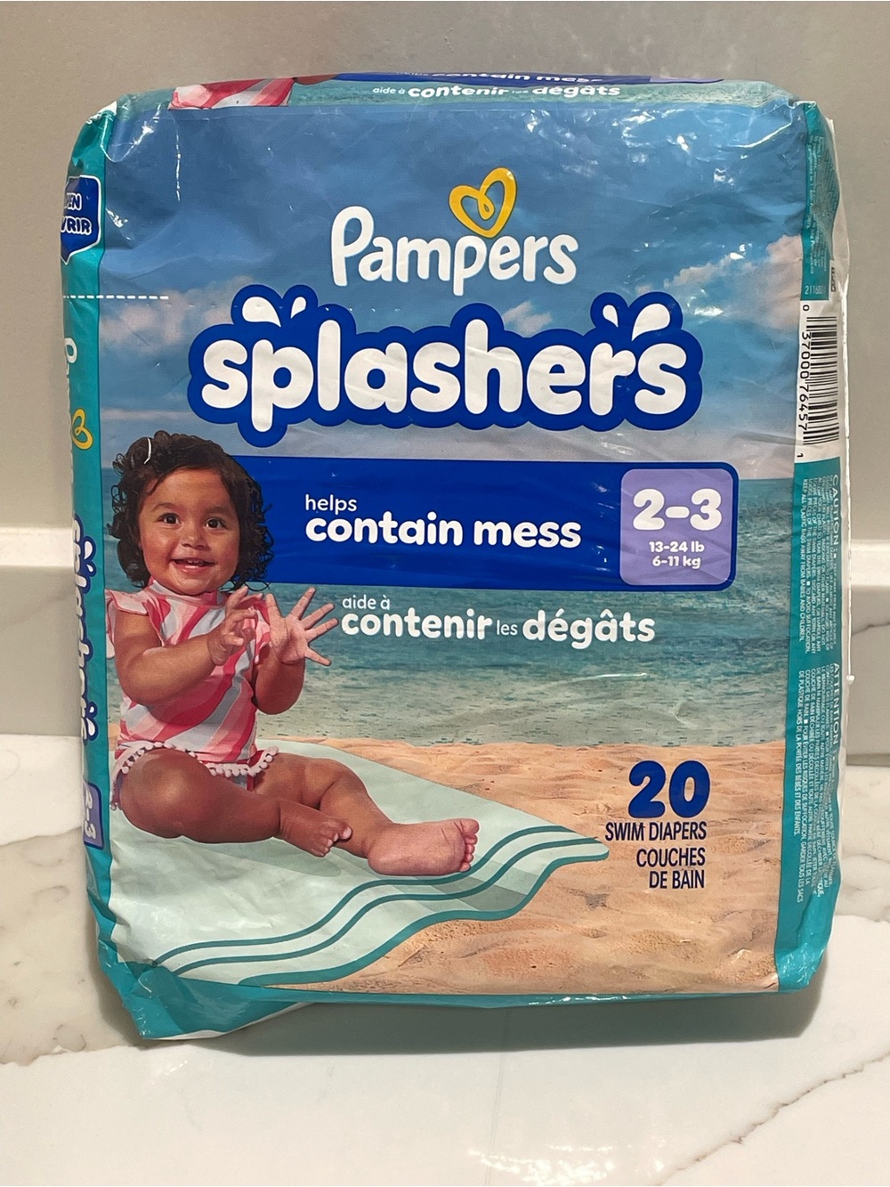 Pampers Splashers Swim Diapers - Blue